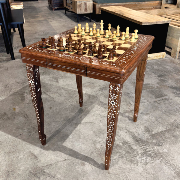 Table de Jeu d'échecs de Royal carré - Kif-Kif Import