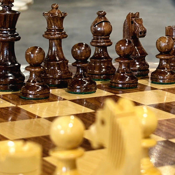 Table de Jeu d'échecs de luxe ronde - Kif-Kif Import