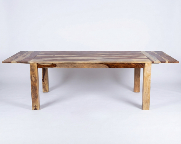 Table à dîner Avadi extensible 71" à 103"– sheesham massif naturel