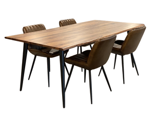 Diva rosewood dining table Brown 72