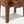Table de chevet Dunia  –  manguier massif brun