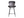 Gloria black leather counter stool - Kif-Kif Import