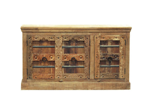 Antique Indian sideboard 3 doors - Kif-Kif Import