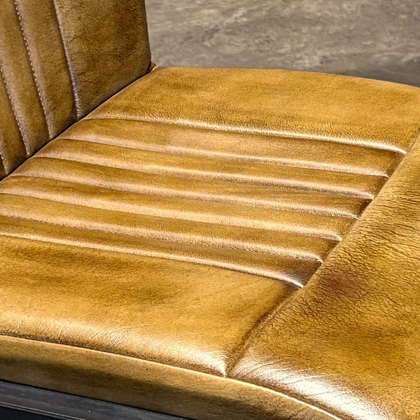 Chaise cuir cigare NEWTON - Kif-Kif Import