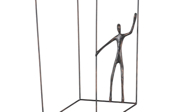 Sculpture murale Perspective 18x1.75x37.5" - Kif-Kif Import