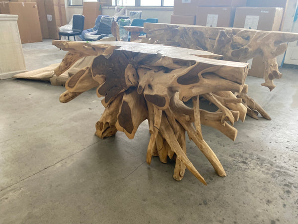 Console Racine de teck - Kif-Kif Import