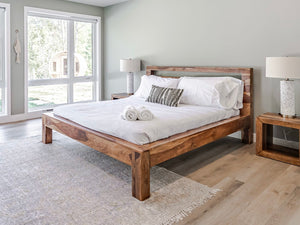 Zen bed in rosewood - Kif-Kif Import