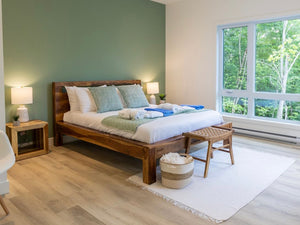 Zen bed in rosewood - Kif-Kif Import
