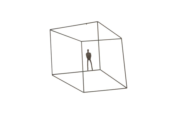 Sculpture murale Perspective 23.25*0.5*22" - Kif-Kif Import