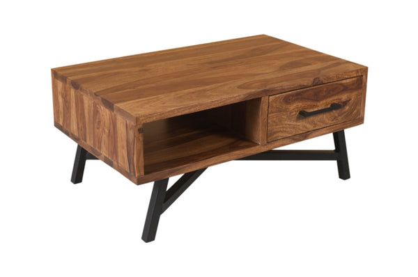 Table de salon 2 tiroirs LOFT - Kif-Kif Import