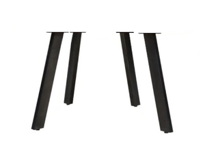 4 pattes pour plateau de table métal noir - Kif-Kif Import