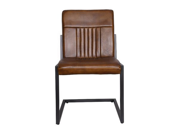 Chaise en cuir Newton - Kif-Kif Import