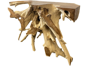 Console table teak wood Nature - Kif-Kif Import
