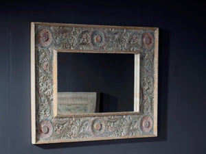 Antique carved mirror - Kif-Kif Import