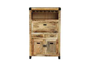 States wine cabinet 3 doors 2 drawers - Kif-Kif Import