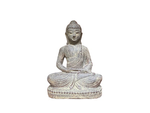 Seated statue in cement - Kif-Kif Import