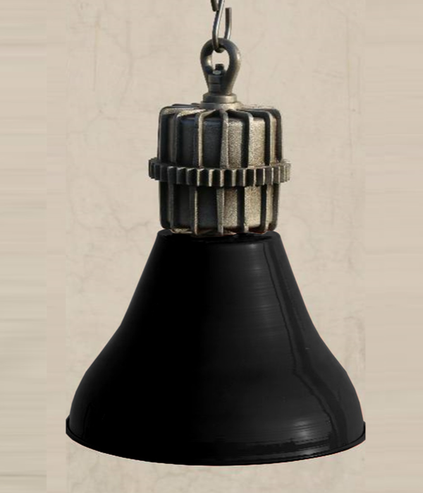 Lámpara colgante Parker negra - Kif-Kif Import