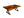Mesa de comedor Live Edge base de metal marrón palisandro X - Kif-Kif Import