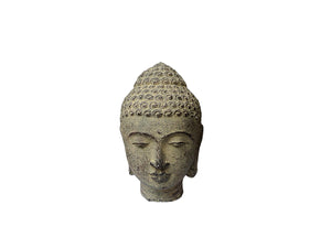 Stone Buddha head 10