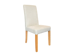 Wynn chair in cream fabric - Kif-Kif Import